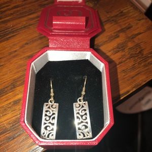 Brighton Deco Lace Earrings in Box